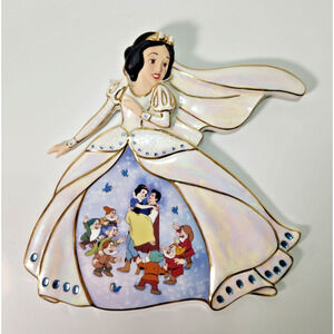 Bradford Disney Happily Ever After Snow White Visions Of Enchantment Plate LE